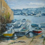 Dinghies at St Ives
