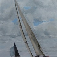 J-Class Rainbow with Velsheda