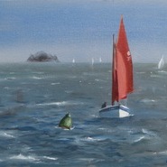 Passing the Starboard Buoy, Camel Estuary SOLD