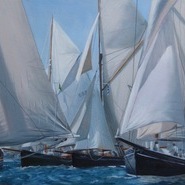 Pilot Cutters - after the Gybe