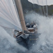 Portofino Rolex Trophy, Shamrock V (2) SOLD