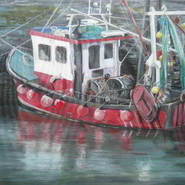 Red Fishing Boat, Padstow