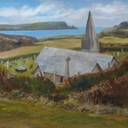 St Enodoc Church, Early Spring SOLD