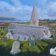 St Enodoc Church, Early Spring (3) SOLD