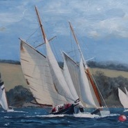 Working Boats racing, Falmouth SOLD